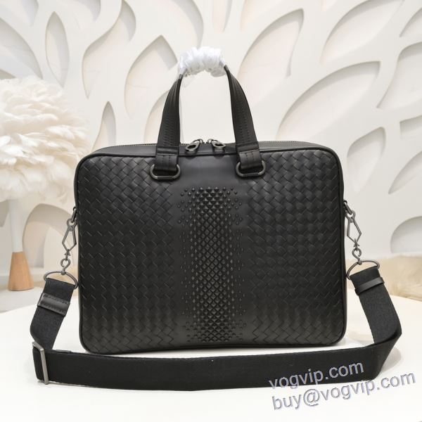 VOGコピー ◆モデル愛用◆ ボッテガ ヴェネタ BOTTEGA VENETA ビジネスバッグ ハンドバッグ 2025お買い得大人気